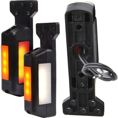 Лампа габаритная габаритная диодная led tir левая waś фото №1