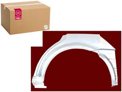 Ремкомплект. крыло. задняя astra 98- 5d l klokkerholm фото №1