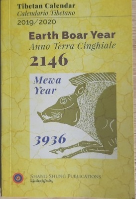 Kalendarz tybetański Tibetan Calendar 2019/2020