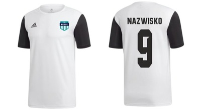 Adidas koszulka piłkarska z NADRUKIEM 128 herb