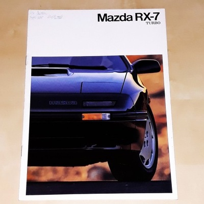 MAZDA RX-7 TURBO 1987  
