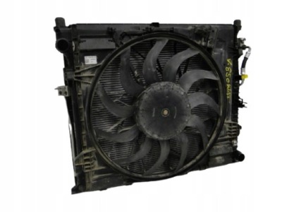 Mercedes ml gl 166 радіатор води кондиціонер вентилятор фото №1