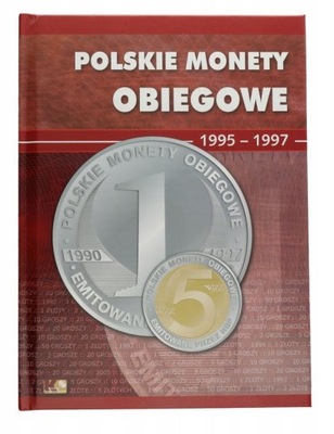 ALBUM NA POLSKIE MONETY OBIEGOWE 1995-1997 E-HOBBY PRZECENA