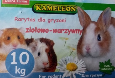 pokarm ziołowo warzywny rarytas dla gryzoni 10kg