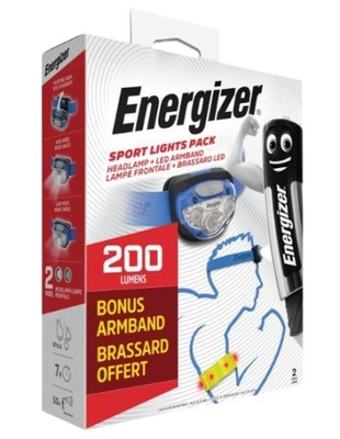 LINTERNA PARTE DELANTERA ENERGIZER VISION AZUL + ANILLO  