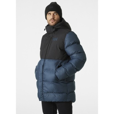 Męska kurtka zimowa z kapturem Helly Hansen Active Puffy Long Jacket L