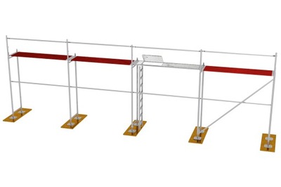 Zestaw rusztowanie rusztowania P70 plettac 54m2