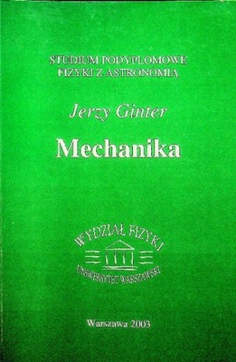 Jerzy Ginter - Mechanika