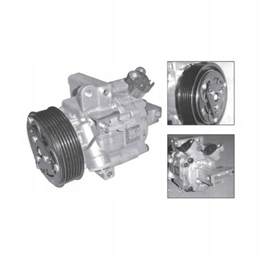 Компресор кондиціонера valeo do peugeot 107 фото №1