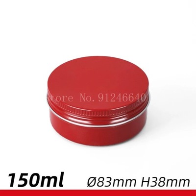 5-250ml czerwone puszki aluminiowe metalowe okrągł