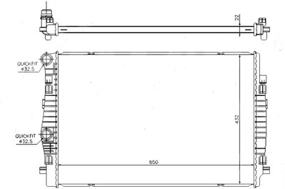 Радиатор wody 13c108a2 фото №1