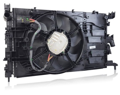 Комплект радіатор + вентилятор dacia renault duster hm hs 1.5 dci фото №1