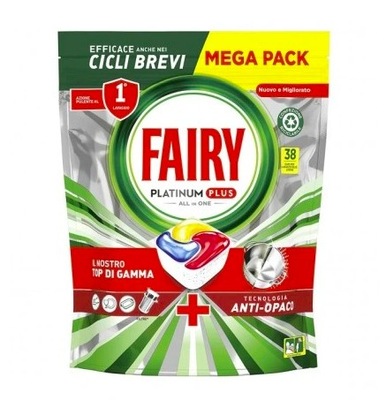 Fairy Platinum Plus Tabletki do zmywarki 38szt