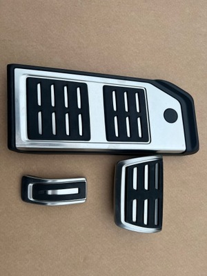 Audi q7 sq7 4m q8 4m8 оригінальні накладки na педалі хром фото №1