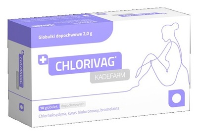 Preparat Kadefarm Chlorivag 10 globulek