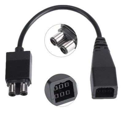 KABEL ADAPTER PRZEJŚCIÓWKA ZASILACZA XBOX 360 do XBOX SLIM