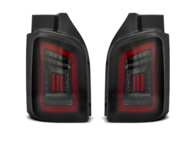 Лампи задня kpl тюнінг black vw t5 transporter 7e 7h фото №1