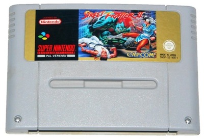 Street Fighter II - gra na konsole Super Nintendo - SNES.