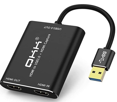 KONWERTER USB 3.0 do HDMI + HDMI CAPTURE