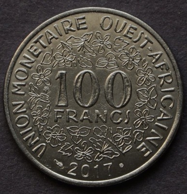 Afryka Zachodnia - 100 franków 2017