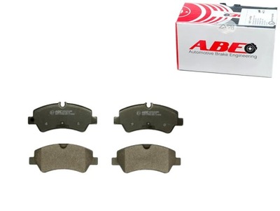 Abe комплект тормозных колодок ham. задняя ford tourneo custom v фото №1