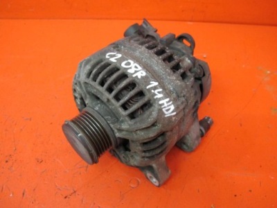 Citroen c2 jm 03- 1.4 hdi 8hz peugeot 307 генератор 9646321880 фото №1