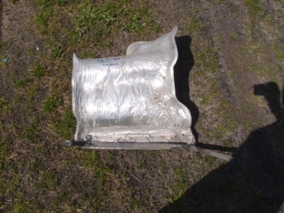 Nissan qashqai ii 1.2 защита тепловая выхлоп 17285ey10a фото №1