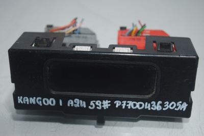 Дисплей часы renault kangoo i p7700436305a фото №1