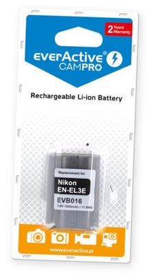 Bateria everActive do Nikon EN-EL3e 1600mAh