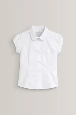 NEXT school nowa z metką bluzka koszula biała bawełna 12 lat 152