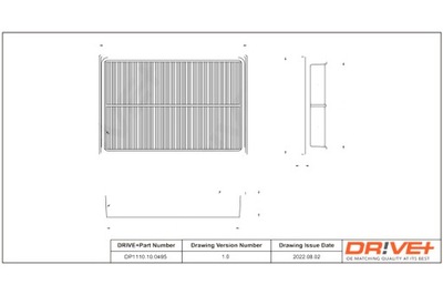 DRIVE+ FILTRAS ORO MAZDA 2.0B 09-13 3 