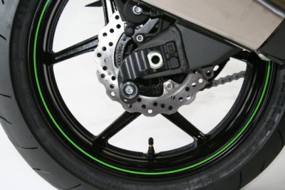 RG РОЛИКИ ВАЖЕЛЯ KAWASAKI ZX12-R ЧОРНИЙ 