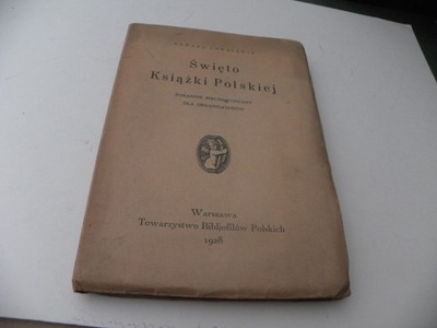 1928 ŚWIĘTO KSIĄŻKI POLSKIEJ