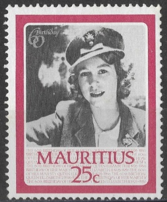 Mauritius - osobowości** (1986) SW 644