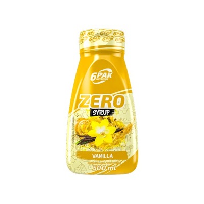 6Pak Sauce Zero 500ml - vanilla