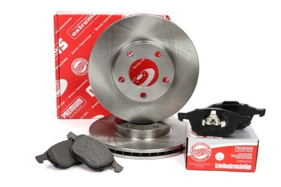 DISCOS ZAPATAS DE FRENADO PARTE DELANTERA MAZDA 3 (BK, BL), 5 (CR19, CW)  