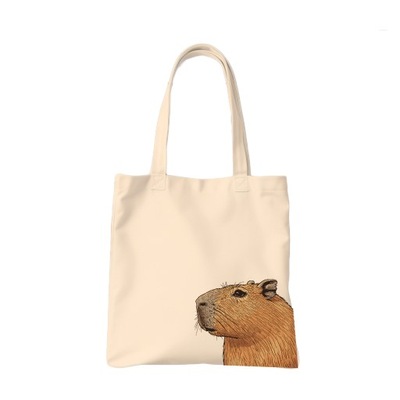 TORBA shopper "Capybara" Bawełniana