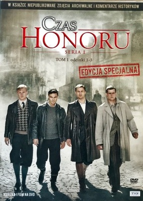 DVD CZAS HONORU SERIA 1 TOM 1 ODCINKI 1-3