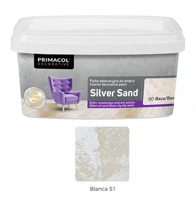 Primacol SILVER SAND farba dekor Blanca S1 1 l