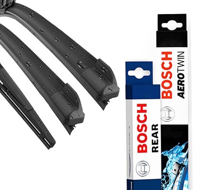 BOSCH AEROTWIN ESCOBILLAS PARTE DELANTERA + PARTE TRASERA CITROEN C8 PEUGEOT 807 2005-2014  