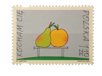 POLSKA Fi 3801 ** 2002 Kocham Cię