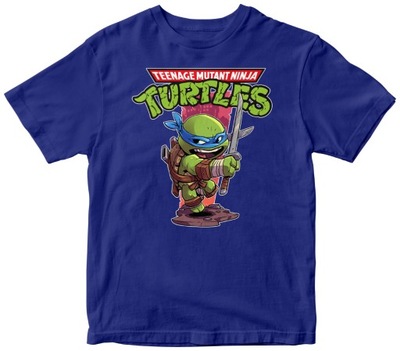 Koszulka TURTLES WOJOWNICZE ŻÓŁWIE NINJA - 122 cm / 6 lat