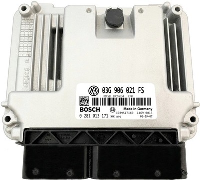 ECU VW EOS 2.0 03G906021FS 0281013171 IMMO APAGADO  