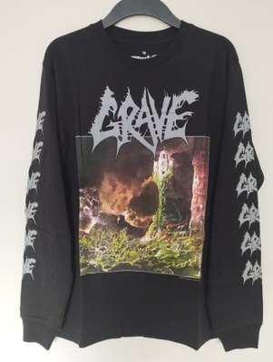 Grave - Into the Grave, LS longsleeve roz. M, NOWY