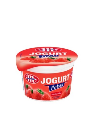Mlekovita Jogurt Polski truskawkowy 100g