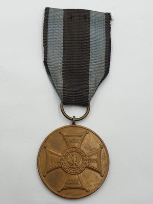 Brązowy Medal Zasłużonym na Polu Chwały 1944 sygn. Mennica Państwowa