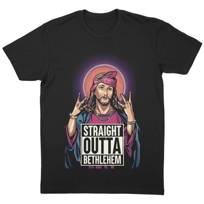 Straight Outta Bethlehem Men's Fashion T-shirt