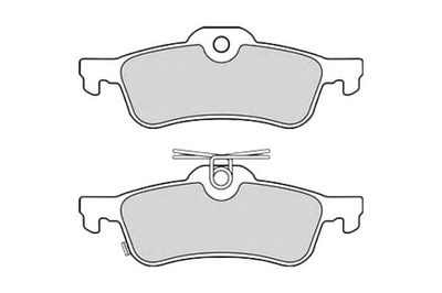 Delphi тормозные колодки тормозные honda civic ix toyota yari фото №1