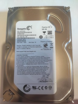 Dysk Seagate ST3500312CS 500GB