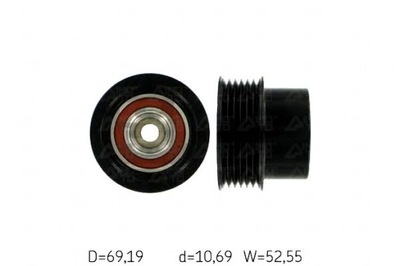 Skf шкив генератора volvo s60 ii s80 ii v6 фото №1